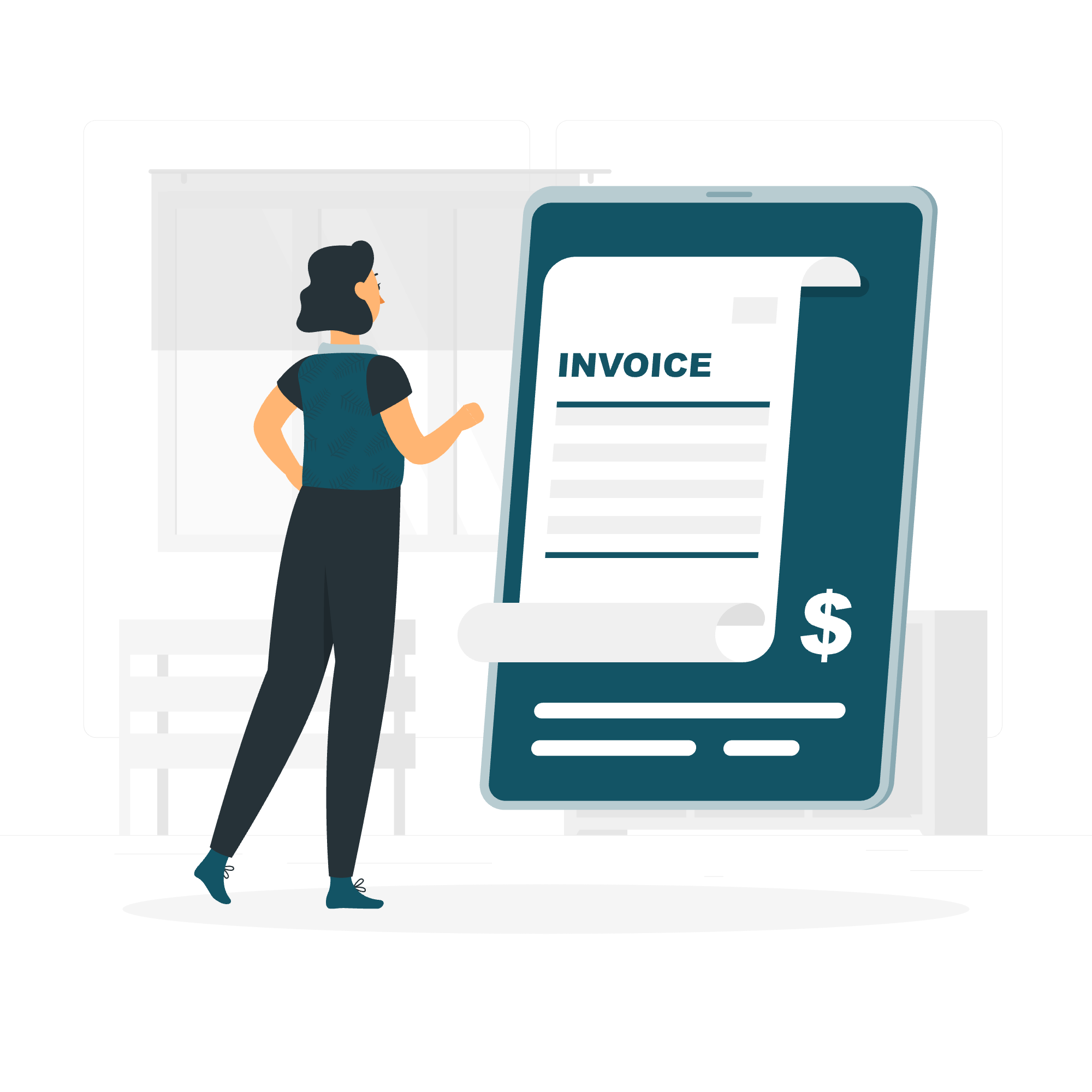 Accounting professional with GST-compliant invoicing